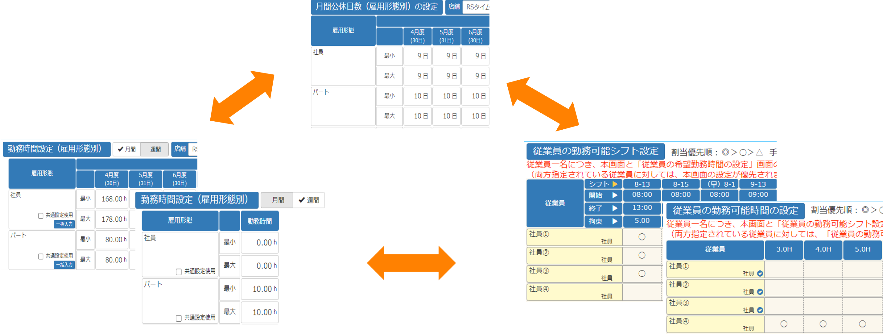 勤務時間のイメージ画像"